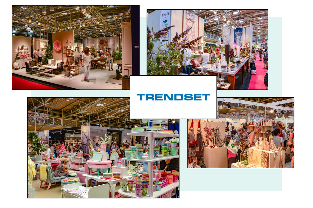 Collage: Eindrücke unseres Sortiments, das Sie auf der nordstil erwarten dürfen.