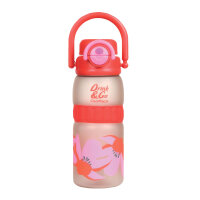 Wasserflasche SPHERA 740ml FLORES ROSA