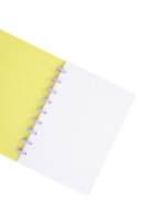 Ringbuch B5 kariert,FLORES LILA