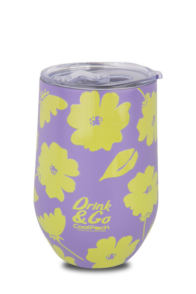 Kaffeebecher MISS 500ml FLORES LILA