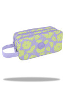 Federmäppchen PRIMUS mit Schlaufe, FLORES LILA