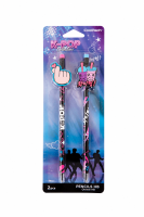 Bleistifte m.Tip  2 St. im Blister  K-POP Dark VE 12