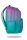 Rucksack PICK 17 Gradient Blueberry