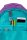 Rucksack PICK 17 Gradient Blueberry