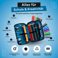 Etui JUMPER 2 gefüllt, MICKEY MOUSE