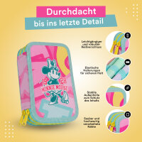 Etui JUMPER 2 gefüllt, Pastell-Edition, MINNIE MOUSE