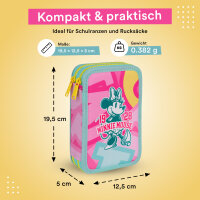Etui JUMPER 2 gefüllt, Pastell-Edition, MINNIE MOUSE
