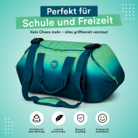 Coolpack Sporttasche Gradient – farbenfrohe Tasche mit Nassfach für Kinder & Jugendliche