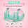 McNeill Sporttasche Gradient Strawberry – farbenfrohe Tasche mit Nassfach für Kinder & Jugendliche
