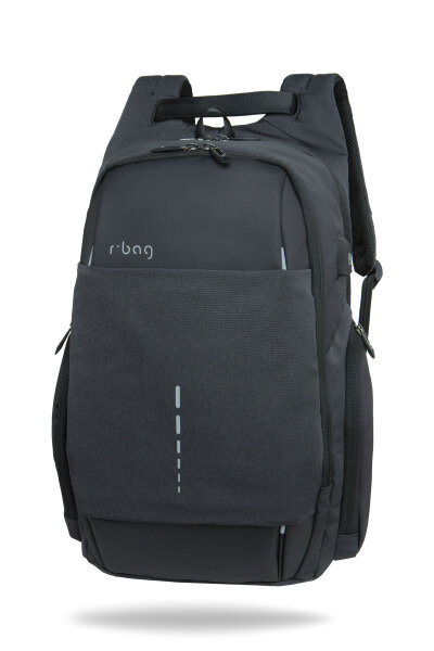 R-BAG - Diebstahlschutz Rucksack - Drum Schwarz