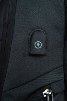 R-BAG - Diebstahlschutz Rucksack - Drum Schwarz