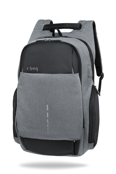R-BAG - Diebstahlschutz Rucksack - DRUM Grau