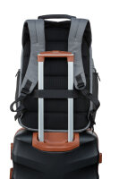 R-BAG - Diebstahlschutz Rucksack - DRUM Grau