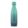 Metall Thermo Flasche 500ml Gradient Blue Lagoon