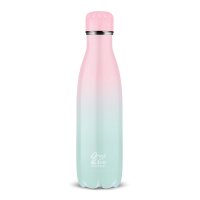 Metall Thermo Flasche 500ml Gradient Strawberry