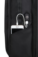 R-BAG - Diebstahlschutz Rucksack - FORGE Schwarz