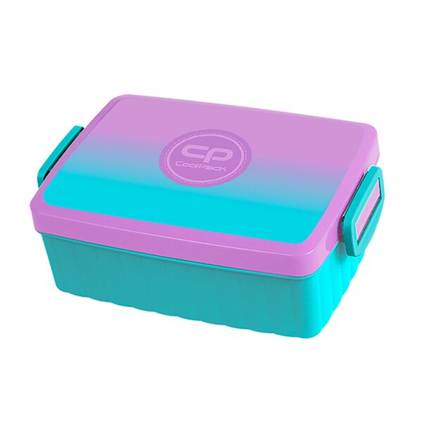 CoolPack Gradient Blueberry – Lunch Box 1100 ml robust, leicht, BPA-frei, spülmaschinengeeignet