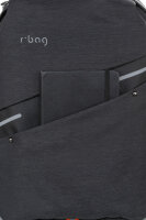 R-BAG - Diebstahlschutz Rucksack - Bunker Schwarz