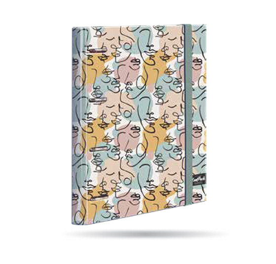 Ringbuch A4 120 kariert Deco