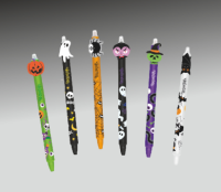 radierbare Stifte "Halloween" Display 36...