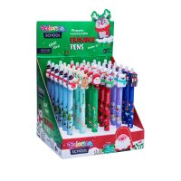 radierbare Stifte "Weihnachten" Display 36...