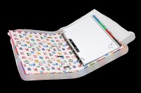 Ringbuch A4 mit Gummiband Mickey Maus