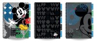 Projektbuch B5 mit Trennblättern; Mickey Maus