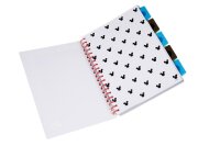 Projektbuch B5 mit Trennblättern; Mickey Maus