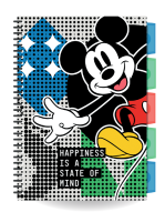 Projektbuch B5 mit Trennblättern; Mickey Maus