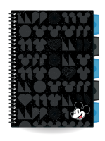 Projektbuch B5 mit Trennblättern; Mickey Maus