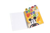Spiral-Notizbuch A5 mit Kopfteilern Mickey Maus
