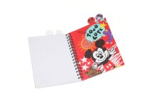 Spiral-Notizbuch A5 mit Kopfteilern Mickey Maus