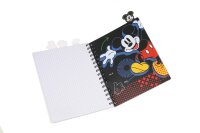 Spiral-Notizbuch A5 mit Kopfteilern Mickey Maus