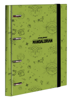 Ringbuch A4 mit Gummiband Mandalorian