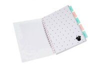 Projektbuch B5 mit Trennblättern; Minnie Maus