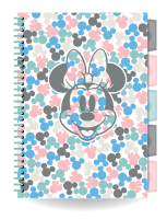 Projektbuch B5 mit Trennblättern; Minnie Maus