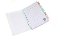 Projektbuch B5 mit Trennblättern; Minnie Maus