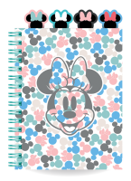 Spiral-Notizbuch A5 mit Kopfteilern Minnie Maus