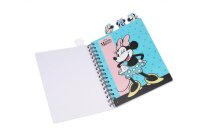 Spiral-Notizbuch A5 mit Kopfteilern Minnie Maus