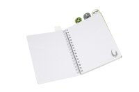 Spiral-Notizbuch A5 mit Kopfteilern