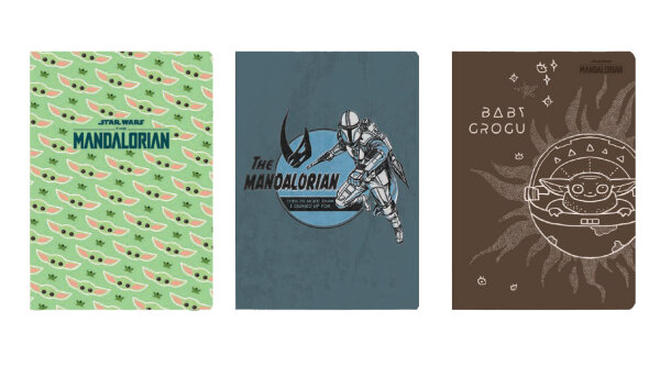 Übungsheft A4, PP-Einband, Mandalor VE6