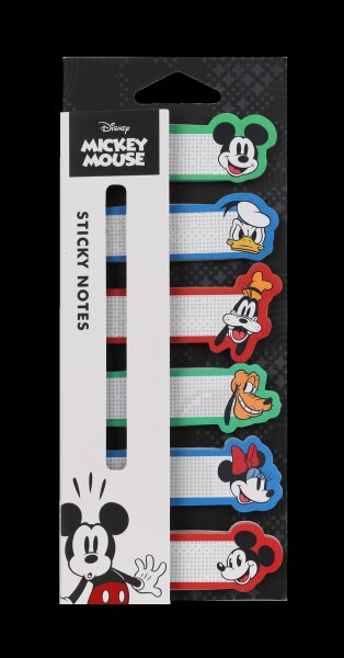 Haftnotizen Mickey Mouse, 24 Blister á 6 Blöcke VE 24