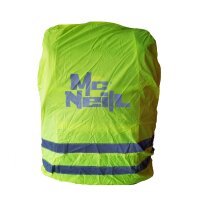 Regenhaube mit reflektierendem Logo neongelb