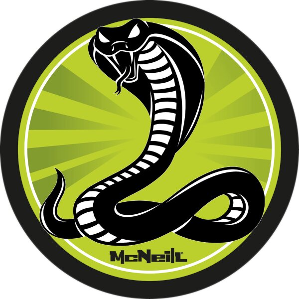 McAddys zu Schulranzen Ninja: Schlange grün