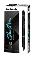 Ghost Pen radierbar, Box-12 St, schwarz