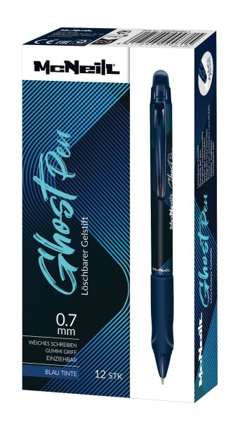 Ghost Pen radierbar, Box-12 St, blau