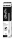 Ghost Pen radierbar, Ersatzmine ,1 St.VE 24, schwarz