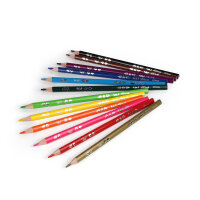 Dreifarbiger Stift: 12 Stück Stitch