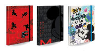 A4 Karton-Klappenmappe Mix 3 Designs Mickey Mouse