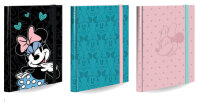 A4 Karton-Klappenmappe Mix 3 Designs Minnie Mouse